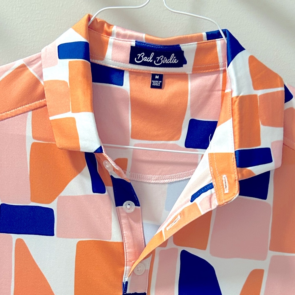 BAD BIRDIE Catalina Mens Size Medium Orange